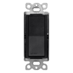 LUTRON ELECTRONICS SC-3PS-MN-L – Apagador de Palanca 3 Vías / 15 A / 120 V~ / Iluminación y Ventilador / Acabado Satinado Midnight