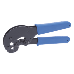 EPCOM TITANIUM SYS-RG5911-CT – Pinzas para Plegar Conectores Coaxiales / Acero Resistente a Corrosión / Ajuste Automático / Diseño Ergonómico / Conectores 10.8 mm y 13.5 mm