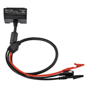 Cadex Electronics Inc 07-110-0115 – Adaptador de pinzas de caimán / SnapLock / 3A / Contactos bañados en oro / 16KB memoria / 10 C-Codes / Li-Ion NiMH NiCd SLA