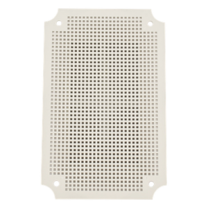 PRECISION PST-1929-14EPL – Placa Interna para Gabinete IP65 / ABS Resistente a Impactos / 250 x 160 mm / Instalación Torre, Poste o Pared / Optimizada para PoE y Baterías