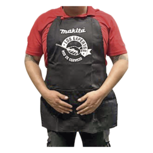 MAKITA MLMN – Mandil de Lienzo / Algodón 100% / 0.5 kg / Transpirable / Bolsillo Frontal