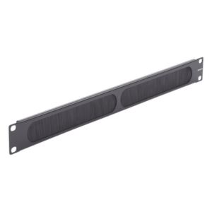 SIEMON PNL-BRSH-1 – Panel Ciego para Rack 19" / Cepillo de Nylon para Paso de Cables / Aislamiento Térmico / 1UR / Aluminio 0.060" / EIA/TIA-310-E