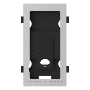 HIKVISION DS-KAB673-SF1 – Carcasa Gang Box / Montaje Parcial Empotrado / Acero SGCC + SUS316L / 248x129x35.9 mm (9.76x5.08x1.41 in) / 861.1 g (1.898 lb) / Serie DS-K1T673