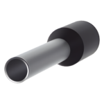 PANDUIT FSD78-10-D – Férula Aislada / 16 AWG (1.5 mm²) / Largo 16.5 mm / DIN Color Negro / Paquete 500 pzas