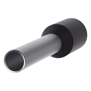 PANDUIT FSD78-10-D – Férula Aislada / 16 AWG (1.5 mm²) / Largo 16.5 mm / DIN Color Negro / Paquete 500 pzas