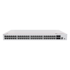 HUAWEI S310-48P4S – Switch Capa 3 Administrable / 48 Puertos Gigabit PoE / 4 SFP Uplink / 104 Gbps / PoE Perpetuo 380W / iStack