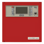 INIM ELECTRONICS PREVIDIA-C050SR – Central de Detección de Incendio / Direccionable 1 Lazo / 64 Puntos / Pantalla Táctil / Certificación EN 54-2/4/21 y UL / Cloud Fire Integrado