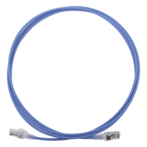 SIEMON MC6-07-0628 – Patch Cord Modular Cat6 UTP / CM/LS0H / 2.13 m (7 Pies) / 28AWG / Diámetro 4.0 mm / Azul