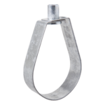 INDEX AB-PEP-300 – Abrazadera Tipo Pera / 3" (87-93 mm) / Carga 481 kg / Cincado Electrolítico 5 micras / Tuerca 3/8" / Sin Tornillo