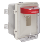 STI STI-1200A-ES – Protector Universal para Estación Manual / Policarbonato UV / Empotrado 4 pulgadas / NEMA 3R / -40°F a 250°F / UL/cUL/ADA