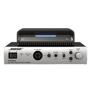 VSSL MS1/250LZ – Kit Amplificador y Streamer de Audio / PoE + USB-C / HDMI eARC + Óptica + RCA / Bluetooth LE Audio / WiFi / AirPlay2 + Google Cast + Spotify Connect / Compatible Control4, Crestron, Elan, RTI, URC, Savant, Lutron