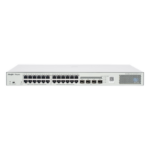 RUIJIE RG-NBS3100-24GT4SFP-P-V2 – Switch Administrable L2 PoE+ / 24 Puertos Gigabit / 4 SFP Uplink 1G / 370W / Capacidad 56 Gbps / Protección 6 kV / 1U Rack