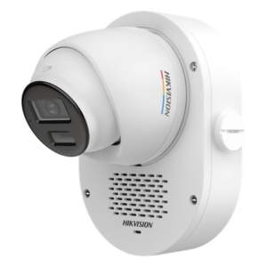 HIKVISION DS-2CE73DF0T-LXTS – Cámara Turret TURBOHD / 2 Megapixel 1080p / Color 24/7 con Apertura F1.0 / Audio Bidireccional / Luz Blanca e IR 40 m (131.2 ft) / IP67 / Smart-Hybrid Light / 3D DNR
