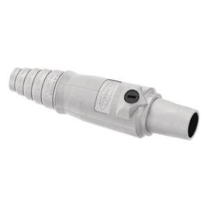 HUBBELL HUB-HBL-400-FW – Conector Hembra Unipolar / 400 A / 600 V CA / 250 V CC / Grado Industrial / UL 3R, 4X, 12 / 2/0 a 4/0 AWG / Blanco