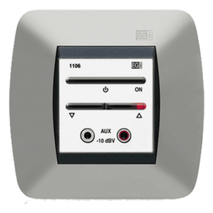 EGI AUDIO SOLUTIONS 110610 – Módulo de Entrada de Audio Auxiliar / Regulador de Volumen / Compresor de Señal / Auto-mezclable 5 Unidades / 15 VDC / 1.25 W RMS