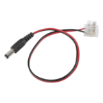EPCOM POWERLINE DC-CORD1 – Cable de Alimentación DC / Calibre 18 AWG / Conector DC Macho 5.5x2.1 mm / Bloque Terminal Atornillable / Longitud 28.5 cm