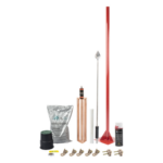 TOTAL GROUND KIT-MASTER-01-V2 – Kit Pararrayo / Punta de Aluminio / Protección 160 m (524.9 ft) / SPTE / Norma NMX-J-549-ANCE-2005