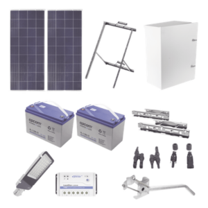 EPCOM INDUSTRIAL KIT-SL-60W – Kit de energía solar para alumbrado de 60 W
