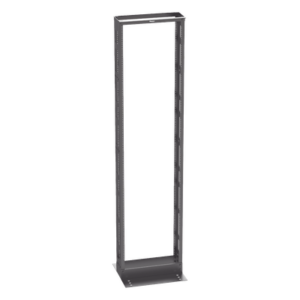 PANDUIT R2P6S – Rack de Dos Postes / 19 in EIA-310D / 45 Unidades / Carga 1500 lbs (680 kg) / Profundidad 6 in (152.4 mm) / Rieles Roscados #12-24