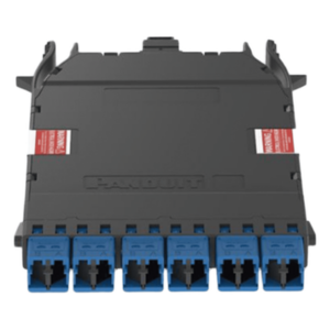 PANDUIT FHC9N-12-10U – Cassette HD Flex / 12 Fibras Monomodo OS2 / MPO a 6 LC Duplex / Polaridad Universal / 0.75 dB Pérdida de Inserción
