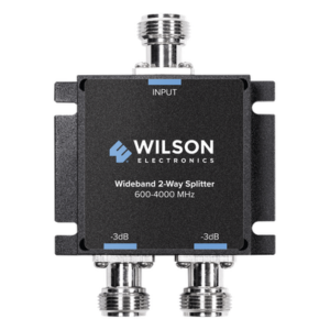 WILSONPRO / WEBOOST 859-105 – Divisor de Potencia RF / 2 Vías / 600-4000 MHz / Atenuación 3 dB / Conectores N Hembra / 50 Ohm