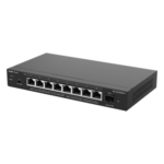 RUIJIE RG-ES209MG-P – Switch Administrable Capa 2 PoE+ / 8 puertos 2.5Gb / 1 SFP+ 10Gb / 130W PoE / 60Gbps switching / Sin ventilador