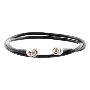 EPCOM INDUSTRIAL SBNC-240-BNC-85 – Jumper Coaxial RF / Cable LMR-240 (RG-8/X) / 85 cm / Conectores BNC Macho a BNC Macho / 50 Ohm