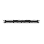 PANDUIT NK6PPG24Y – Panel de Parcheo / Cat 6 / 24 Puertos / 1UR / Punchdown 110 / Rack 19"