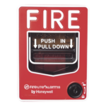 FIRE-LITE BG-12LX – Estación Manual de Alarma Direccionable / Doble Acción / Montaje Semiencastrado o Superficial / 24 VCC / 139 x 104 x 35 mm