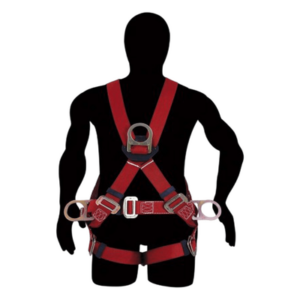 URREA SYS-USA7B – Arnés de Suspensión / Resistencia 3,090 kg / Talla 40-44 / Hebilla Rápida Conexión / Anillo D Forjado / ANSI A10.14 y Z359.1