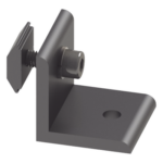 EPCOM POWERLINE EPLLCN202B – Grupo Conector L / Aluminio Anodizado 6005-T5 / Ángulo L / 1x4 LC / Montaje EPL-AM01