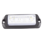 EPCOM INDUSTRIAL SIGNALING X13AW – Luz de Advertencia LED / 8 LED Ultra Brillantes / 23 Patrones de Destello / 10-30 VDC / 1A Máx. / Wig Wag / Montaje Permanente
