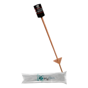 TOTAL GROUND VARI-GROUND/SINT – Electrodo de Tierra Física / 15 A / Filtro LCR 12.5 cm / Altura 97 cm / Compuesto H2OHM / Diseño Modular