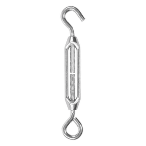 THORSMAN TH-TGARM1/4X7 – Tensor Gancho con Armella / 1/4" x 7" / 3/8" / 40.8 kg / Acero Zincado / 0.58 ft