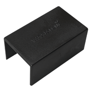 THORSMAN TMK-1720-U-N – Pieza de Unión para Canaleta / PVC Autoextinguible / Cierre a Presión / Color Negro