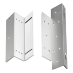 ACCESSPRO BZL-350 – Kit de Brackets de Montaje Z y L / Aluminio Reforzado / 182 x 40 x 24.3 mm / Para Chapa Magnética