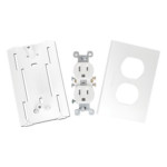 THORSMAN TEK-100-DUPLEX – Contacto Eléctrico Doble / Soporte ABS de Alto Impacto / Tapa PVC Autoextinguible / Rango -40°C a +85°C / NOM-001-SEDE-2005