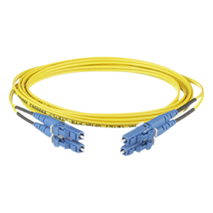 PANDUIT F92ERLNLNSNM006 – Jumper de Fibra Óptica / Monomodo OS2 9/125 / LC-LC Dúplex / OFNR Riser / 6 m (19.69 pies) / Amarillo