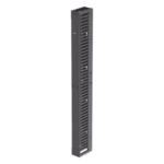 PANDUIT PR2VFD06 – Organizador de Cables Vertical / Alta Densidad 45U / Ancho 6 in (152.4 mm) / Solo Frontal / Tapa de Acero / Rack Abierto EIA