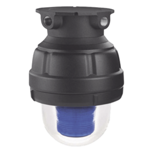 FEDERAL SIGNAL INDUSTRIAL 27XL-120-240-B-MOD – Luz LED, a prueba de explosiones, UL y cUL para Clase I, División 1, Grupo C y D; Clase I, División 2, Grupos A y B; Clase II, División 1, Grupos E, F y G; Clase III, 120-240 VCA, Azul