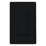 LUTRON ELECTRONICS RRD8SDVBL – Switch Electrónico de Pared / Doble Voltaje 120-277 V / 8 A / RF 431-437 MHz / Dos Hilos Sin Neutro / Control RadioRA 2