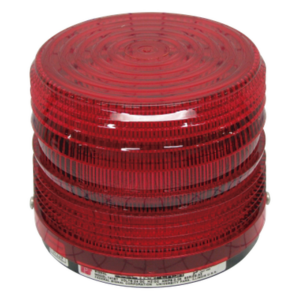 FEDERAL SIGNAL INDUSTRIAL 141ST-024-R – Luz estroboscópica / 24 VCD / 100,000 cd / 80 destellos/min / NEMA 3R / UL cUL CSA / Rojo