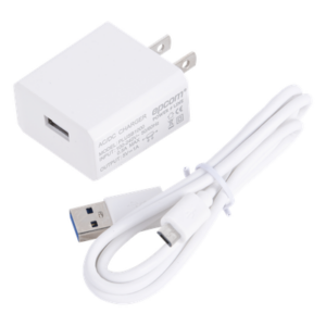 EPCOM POWERLINE PLUSB1000V – Cargador Micro-USB Profesional / 5 VCC / 1 A / Entrada 100-240 VCA / 1.94 x 1.67 x 0.96 in