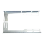 ACCESSPRO AC-FLAG – Soporte bandera / Guías verticales y horizontales / Puertas garaje residencial / 8' a 18' ancho / 7' a 8' alto