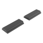 HOFFMAN CELA02MF – Accesorio Magnético para Lámparas LED / Instalación sin Herramientas / Imán Industrial / Perfil Bajo / Serie CEL550M