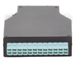 LINKEDPRO BY EPCOM LP-RDLCUMM – Distribuidor de Fibra Óptica / Riel DIN / 12 Acopladores LC/UPC Dúplex Multimodo / Charola 24 Fusiones / Acero Laminado / 1.57 x 4.96 x 5.59 in