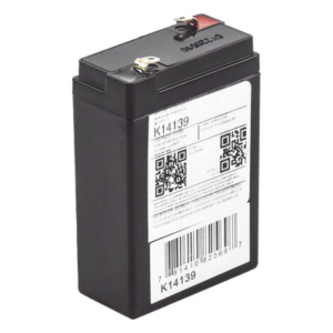 HONEYWELL K14139 – Batería de Respaldo SLA / 6 VCD / 3.1 Ah / 24 Horas Autonomía / 5 Años Vida Útil / AlarmNet