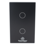 SMARTHOME BY EPCOM SHS412W – Interruptor Inteligente Wi-Fi / Control de 2 Circuitos / 800 W por Canal / 100-250 V / Wi-Fi 2.4 GHz / Compatible con Asistentes de Voz