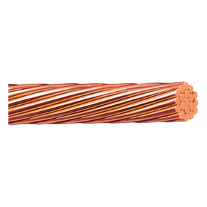 VIAKON H-482/100 – Cable Eléctrico de Cobre Desnudo / Calibre 2/0 AWG / 19 Hilos / 100 m (328 pies) / 360 A / 67.43 mm²