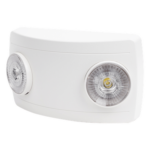SFIRE SF660LW – Luz de Emergencia LED / Doble LED 1W 150 lúmenes / Autonomía 90 min / Voltaje Universal 127-240 VAC / UL 5VA Ignífuga
